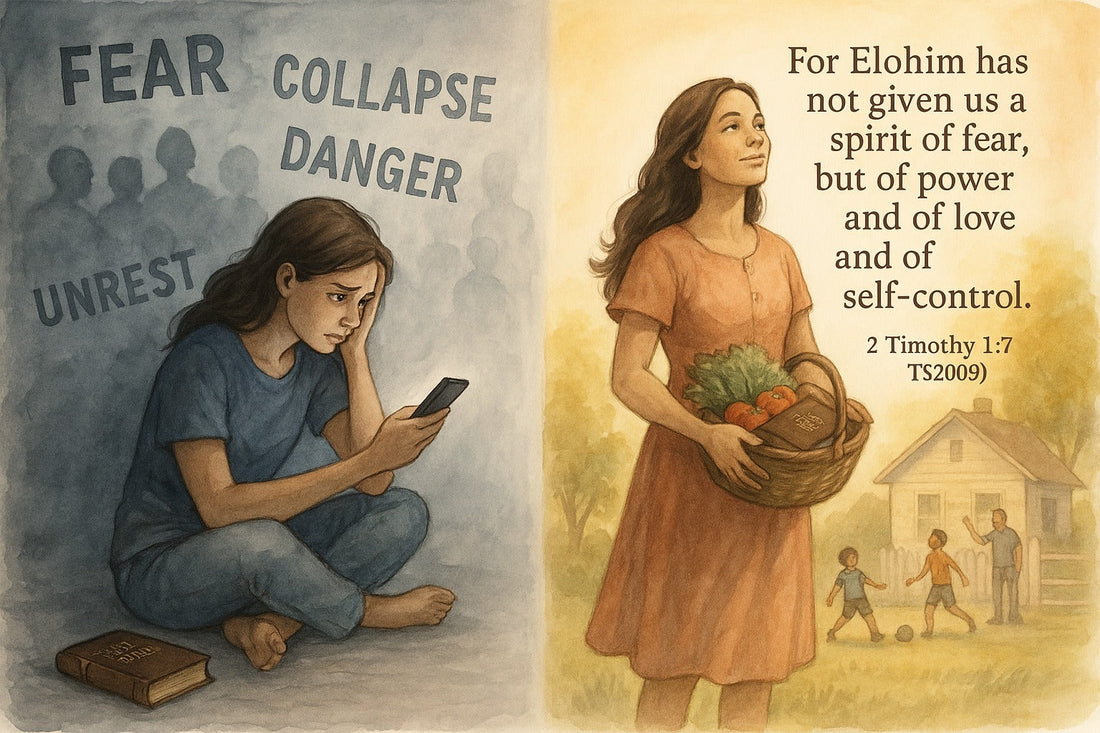 Breaking the Broadcast of Fear: Returning to Strength in YHWH